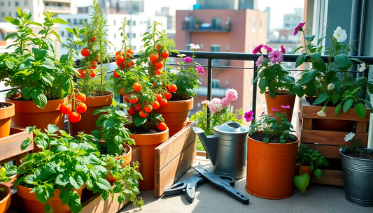 SEO Optimized Blog: Beginner’s Guide to Container Gardening – Grow More in Less Space
