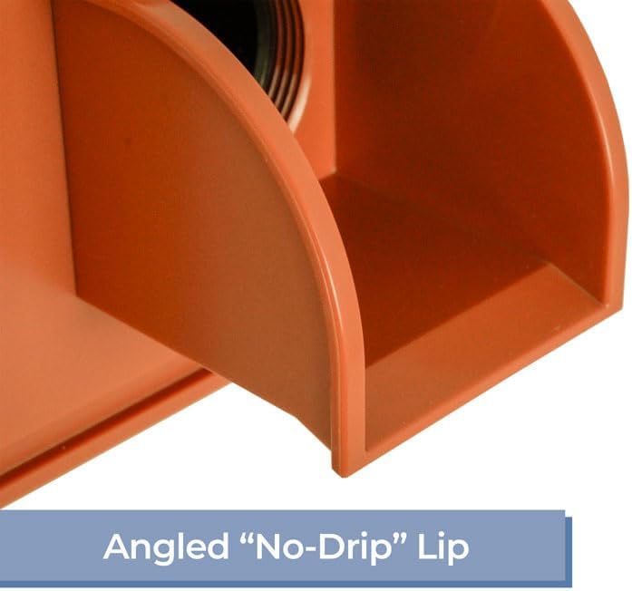 Marcello Square Pool & Fountain Water Feature Spout (Terracotta)