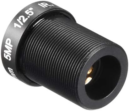 uxcell 16mm 5MP F2.0 FPV CCTV Camera Lens Wide Angle for CCD Camera