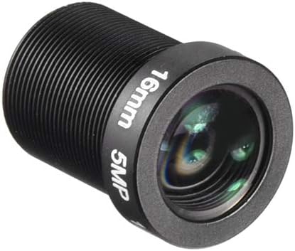 uxcell 16mm 5MP F2.0 FPV CCTV Camera Lens Wide Angle for CCD Camera