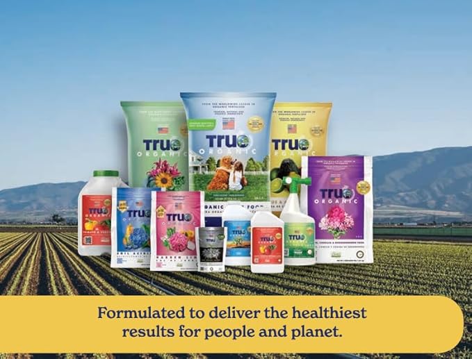 True Organic Prilled Sulfur – Organic Fertilizer for Better Plant Growth, Flowers, Vegetables, and Herbs – Lowers Soil pH – 5lb Bag Covers 1,333 Sq. Ft.