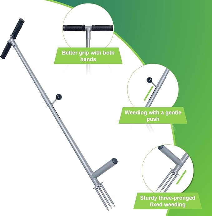 Weed Puller Tool-Weed Puller Stand Up Weeder - Weed Tool Remover - Weed Puller Tool Stand Up Heavy Duty - Weed Remover Tool - Garden Weeding Tools