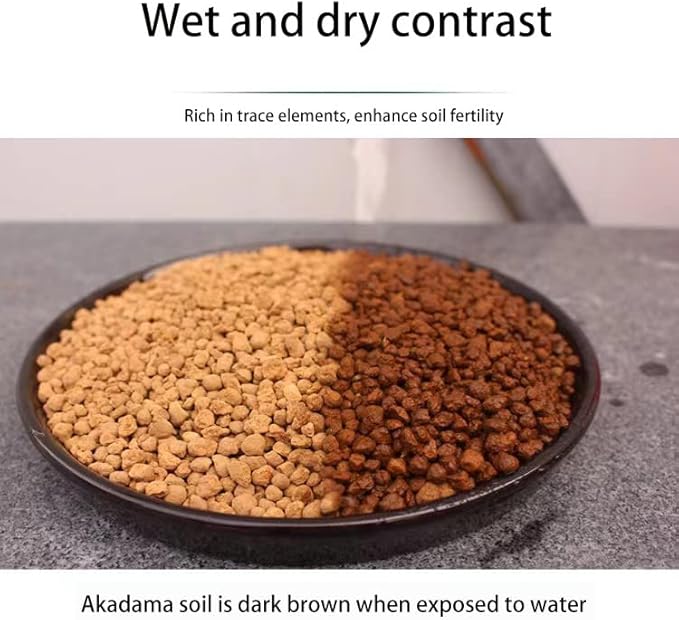 6 lb Fine Grain Japanese Super Hard Akadama Bonsai Soil (1-2mm) for cuttings, Aquatic Plant Soil, Cultivating seedlings and Miniature Bonsai