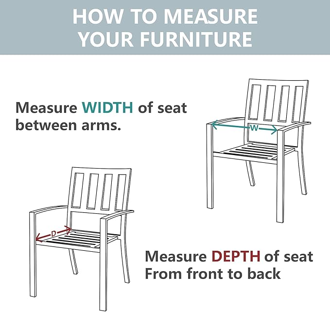 LVTXIII Patio Chair Cushions 19"x19"x3", Water-Repellent Outdoor Seat Cushions for Patio Furniture, Square Chair Pads with Ties for Home Garden Decoration, Set of 2, Dark Grey