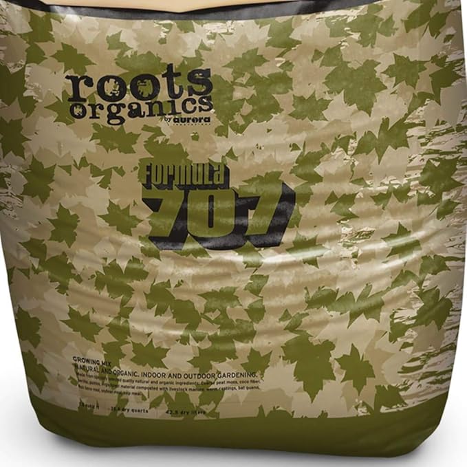 Aurora Innovations Roots Organic Formula 707 Peat, Compost, & Coco Gardening Soil, 1.5 Cubic Feet