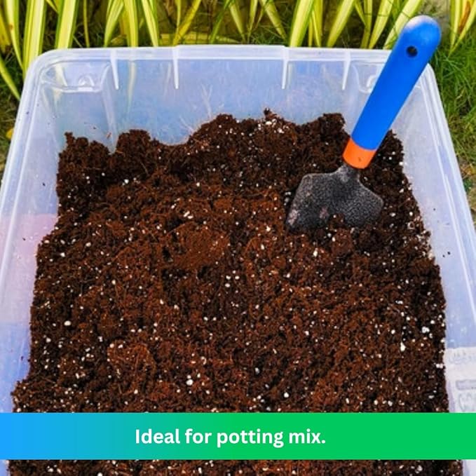 Premium Coco Coir by UrbanGro | 10 LBS Compressed Brick Expands to 2 Cubic Feet | Peat-Free Growing Medium for Indoor & Outdoor Plants, Starting Seeds, Seedlings, Hydroponics