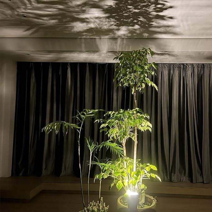 Outdoor Light Solar-Powered 3 Levels of Brightness,Waterproof IP65 can be Installed on Walls, Beside walkways, on lawns and Near Green Plants- 4 Pack (Warm)
