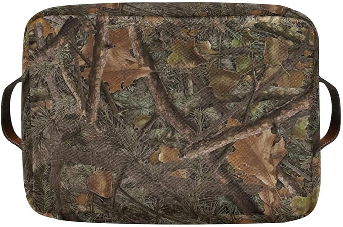 Camouflage Rectangular Storage Basket Organizer Bin Shelf Baskets For Clothes Gifts For Home Office Dorm