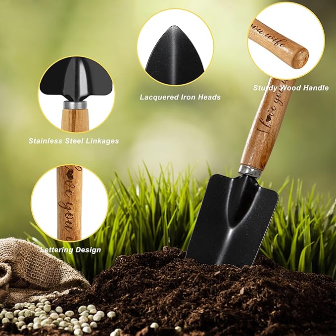Gifts for Wife from Husband- Wife Gifts - Gardening Tools Gifts, Birthday Gifts for Wife, Mothers Day Gardening Gifts for Wife, Her, Garden Outdoor Tools Kit Stuff Gift for Plant Lovers Wife