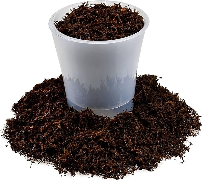 Premium New Zealand Tree Fern by GARDENERA - Orchid and Epiphytal Plants Growing Medium and Reptile Substrate - 2 Quart Bag