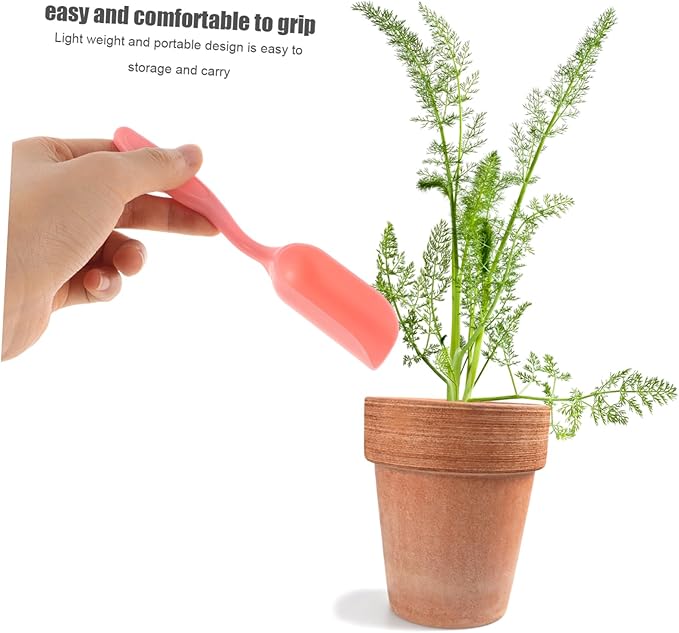 Sosoport 40 Pcs Digging Shovel Mini Shovel Soil Scoop Planting Shovel Trowel Small Trowel Black Urn Planter Garden Accessories Gardening Shovel Succulent Sander Planting Kit Succulents