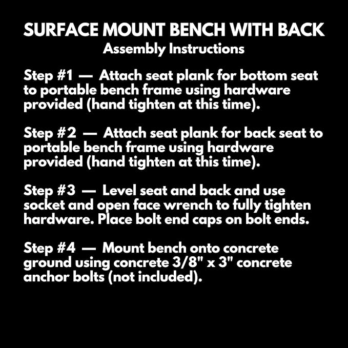 Coated Outdoor Furniture Heavy-Duty Outdoor Bench Thermoplastic Coated, Expanded Metal, Commercial-Grade Seating, Made in America (Surface with Back, 6 Ft, Textured Dark Blue)