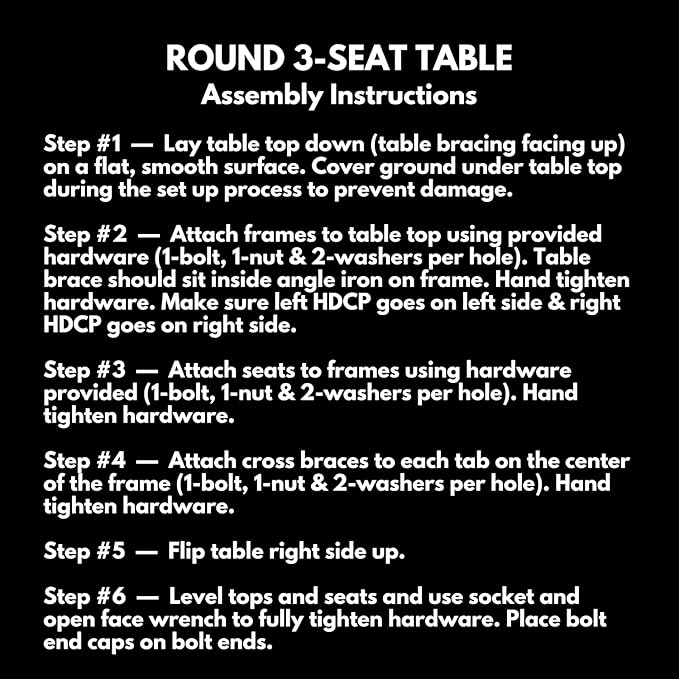 Heavy-Duty Portable Outdoor Picnic Table with Umbrella Hole, Punched Steel Patio Dining Furniture Made in America (46" Round Top, Textured Gold Vein)