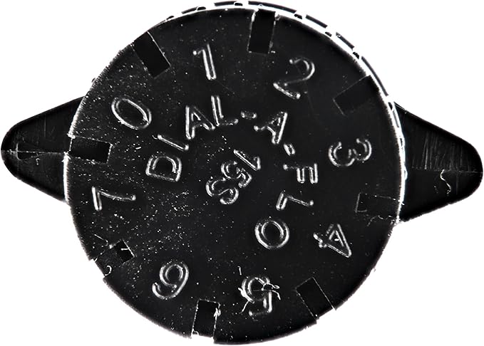 Raindrip 157050B Adjustable Flow Bubbler, Non-Pressure Compensating Emitter, Full-Circle Pattern, 8 Stream Spray, with 1/4-Inch Barbed Inlet, 50-Pack, Black
