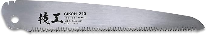 KAKURI Japanese Pull Saw Folding for Woodworking 8-1/4", Foldable Hand Saw for Wood, Timber, Raw Wood, Tree Branch, Razor Sharp Japanese Steel Blade, Made in JAPAN