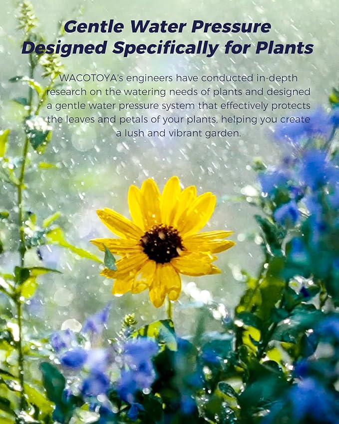 Retractable Garden Hose Reel 5/8 in x 75 ft Professional Metal Bracket & 9-Pattern Metal Nozzle UV Resistant Brass Fitting Heavy Duty Wall Mount Any Length Lock Slow Retraction 180° Swivel