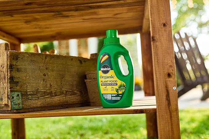 Miracle-Gro Organic Plant Food, 32 oz. (2-Pack)