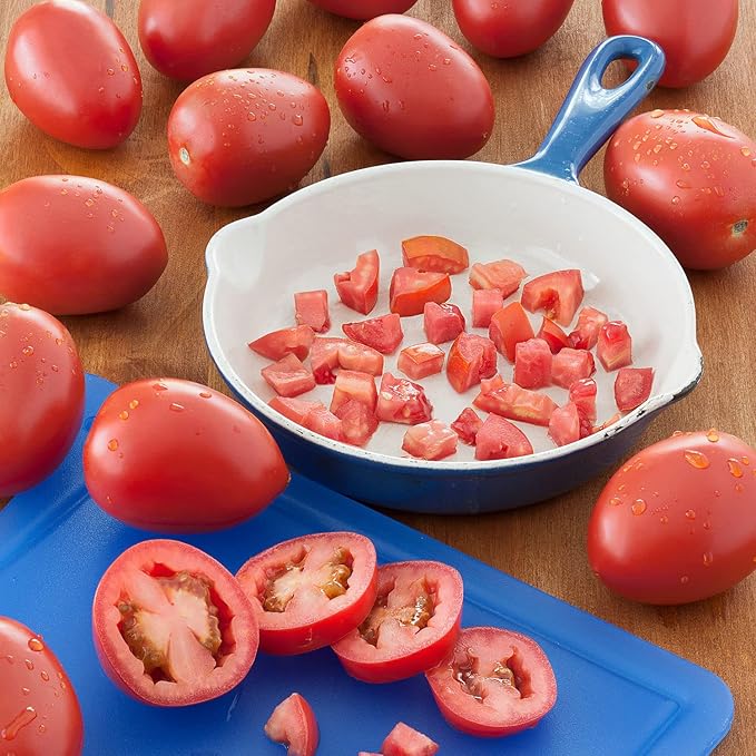 Bonnie Plants Roma Classic Paste Tomato - 4 Pack Live Plants, Great For Sauces, 3 Inch Long Fruit, Determinate, Non-GMO, Brown/A