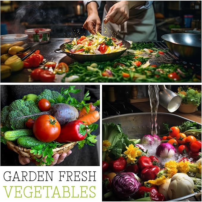 Seed Needs Rainbow Bell Pepper Seeds for Planting - Non-GMO, Heirloom & Untreated - Organically Grow a Home Grown Garden Outdoors for Healthy Vegetables (5 Packs)