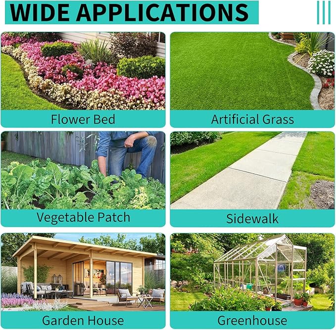 4ftx300ft Heavy Duty Weed Barrier Landscape Fabric – Durable Woven Driveway Garden Cloth for Weed Control, Ground Cover, Landscaping – Long-Lasting Geotextile Fabric – 3.2oz