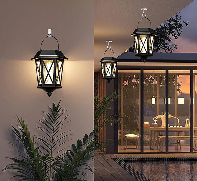 Ceiling Hooks for Hanging Plants Metal Plant Bracket Iron Wall Mount Lanterns Hangers for Hanging Bird Feeders, Lanterns, Wind Chimes, Planters, Outdoor Decoration Hooks