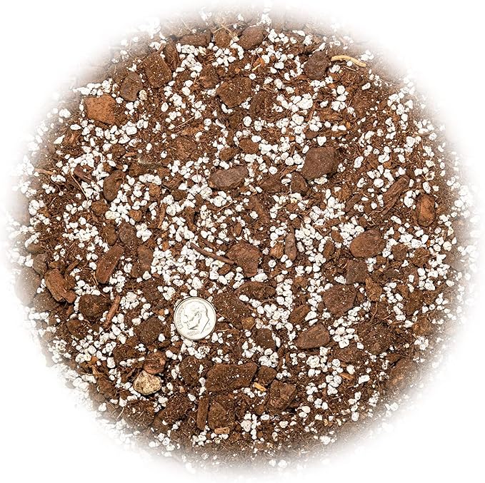 Soil Mixture for Indoor Herb Planters - Specially Blended Soil Mixture for Planting and Growing Indoor Kitchen Herbs Indoors, Indoor Herb Garden, Herb Growing Soil Mixture - 4 Quart Bag