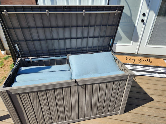 Organize Your Outdoor Space with a Waterproof Garden Storage Deck Box
