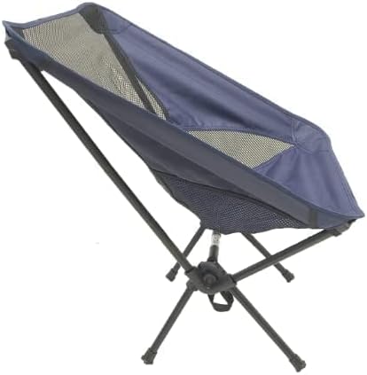 Vortex ZDY-Blue Lightweight 1.5kg Portable Folding Durable Oxford Cloth Easy to Store Small High Bearing Weight up to 140kg Camping Chair for Outdoor (Blue)