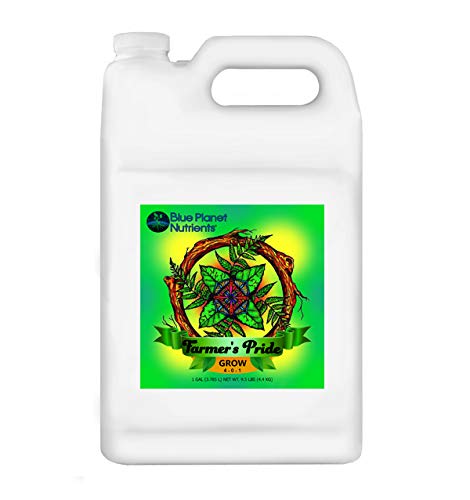 Farmer's Pride Organic Blend Grow Gallon (128 oz) | Grow Flowers, Herbs, Vegetables, Fruit | Soil Hydroponic Coco Coir Soil-Less | for All Plants and Gardens!
