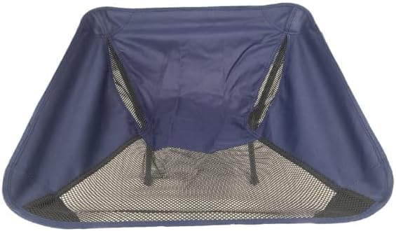 Vortex ZDY-Blue Lightweight 1.5kg Portable Folding Durable Oxford Cloth Easy to Store Small High Bearing Weight up to 140kg Camping Chair for Outdoor (Blue)