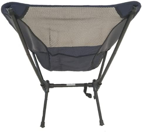 Vortex ZDY-Blue Lightweight 1.5kg Portable Folding Durable Oxford Cloth Easy to Store Small High Bearing Weight up to 140kg Camping Chair for Outdoor (Blue)