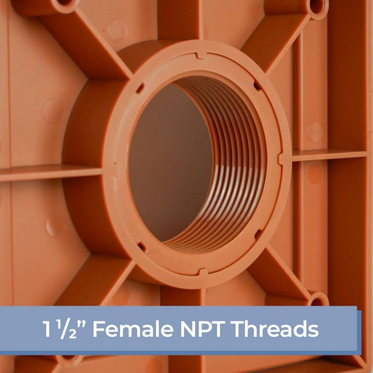 Marcello Square Pool & Fountain Water Feature Spout (Terracotta)