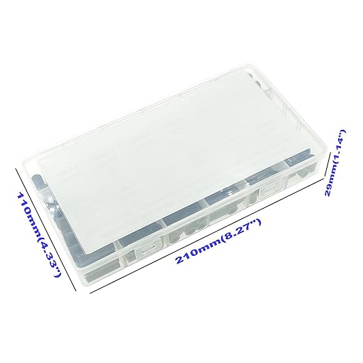 OD 9mm(0.354") ID 5.4mm(0.212") Plastic Unthreaded Spacers Assortment Kit;Wall Plate spacers for M5 Screws;Clearance Spacers;Round Spacers;3mm to 25 mm Lengths (Black)