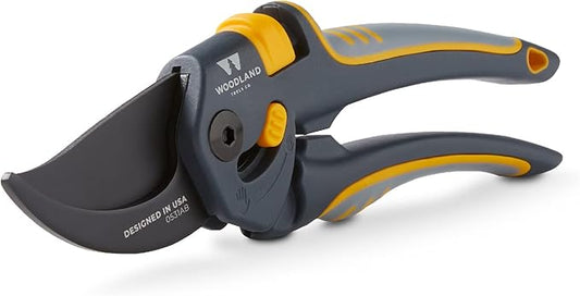 Woodland Tools Co. Super Duty MaxForce Bypass Pruning Shears, Gardening Hand Pruner, Secateurs, Plant Shears, Flower Clippers (05-2005-100)