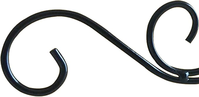 TIHOOD 4PCS Metal Plant Bracket Iron Wall Mount Lanterns Hangers for Hanging Bird Feeders, Lanterns, Wind Chimes, Planters, Outdoor Decoration Hooks