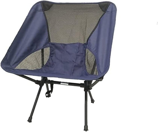 Vortex ZDY-Blue Lightweight 1.5kg Portable Folding Durable Oxford Cloth Easy to Store Small High Bearing Weight up to 140kg Camping Chair for Outdoor (Blue)