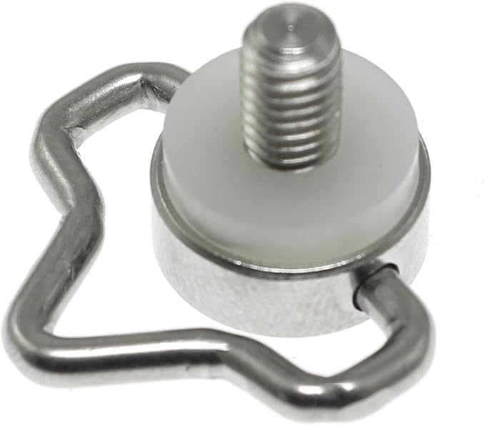 Maxmoral 2pcs RC Neck Lanyard Screws 304 Stainless Steel for RC Pro Remote Controller Accessories