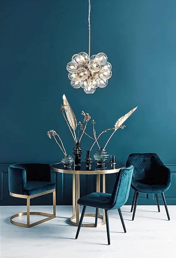 Dimoon 118''x17.7'' Blue Peel and Stick Wallpaper Contact Paper Modern Self Adhesive Wall Paper Removable Renter Friendly Textured Solid Color Shelf Cabinet Vinyl Roll (118''x17.7'',Dark Blue)