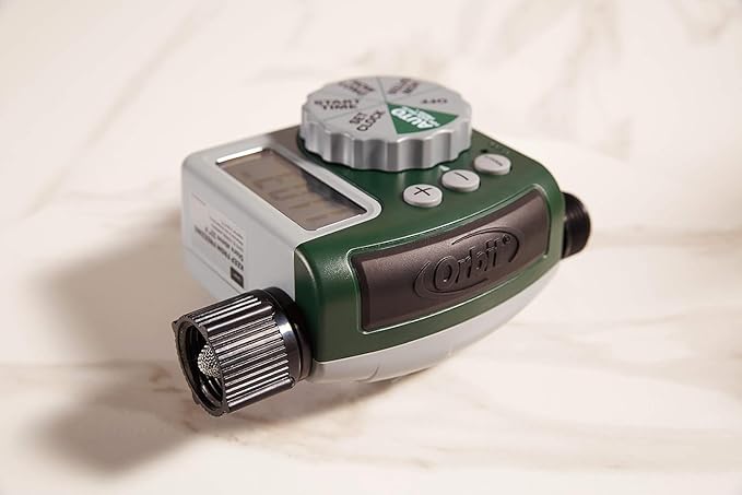 Orbit 62061N Single-Outlet Hose Watering Timer, 1 Outlet, Green (3-Pack 1 Outlet)
