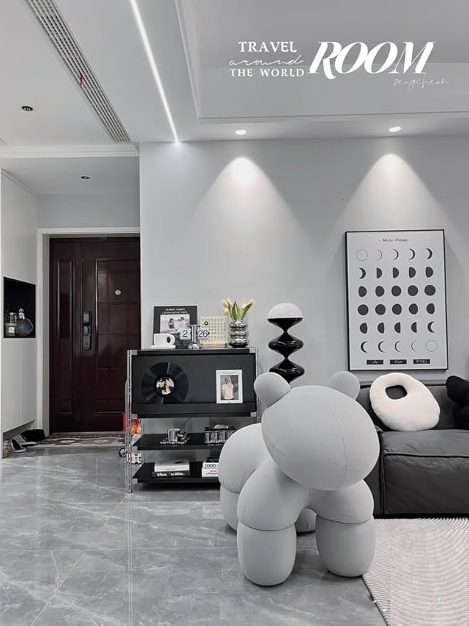 Dimoon 236''x17.7'' Grey Peel and Stick Wallpaper Contact Paper Modern Self Adhesive Wall Paper Removable Renter Friendly Textured Solid Color Shelf Cabinet Vinyl Roll (236''x17.7'',Silver Grey)