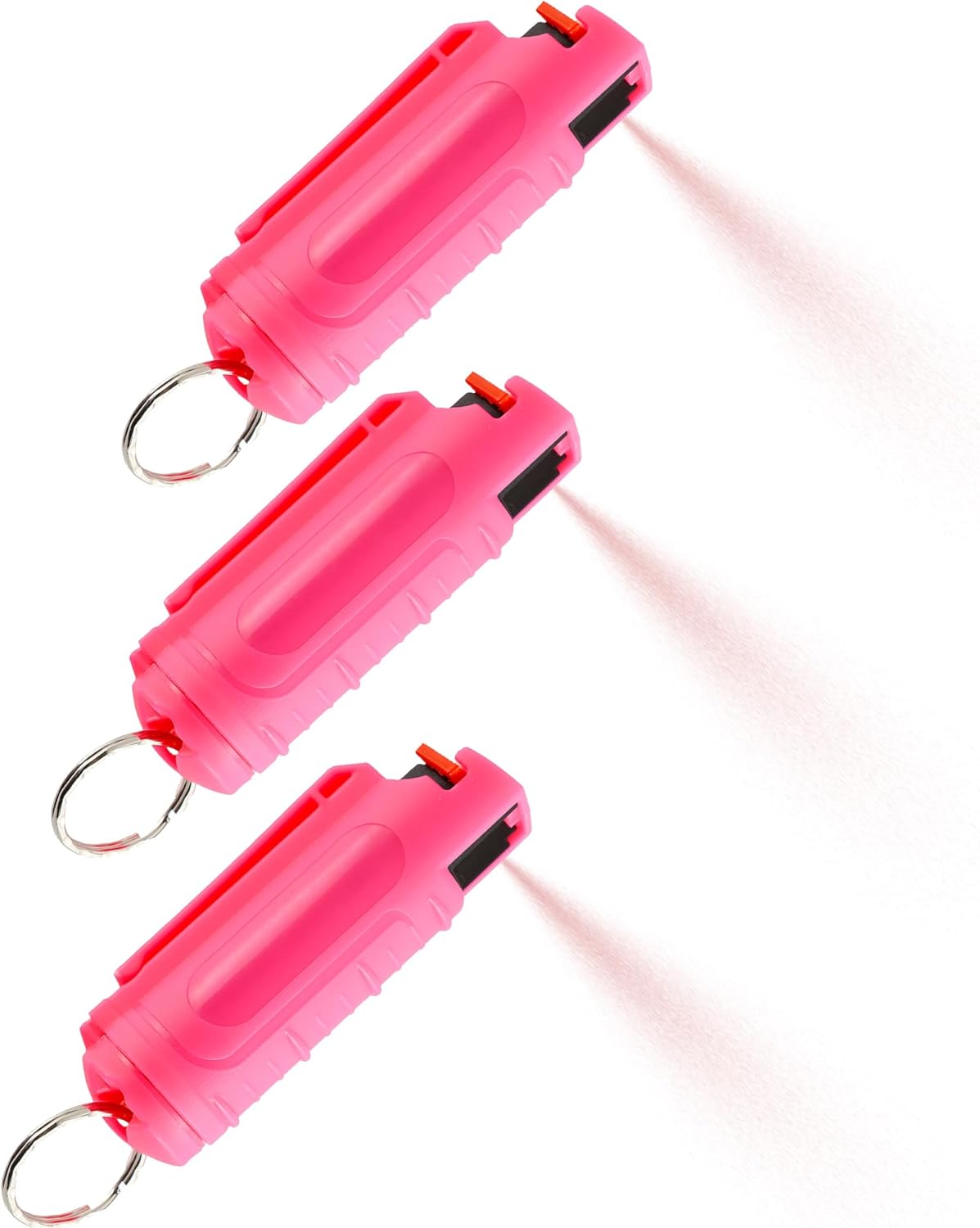 Multi Pack MagiUSA OC Pepper Spray Keychain Value Sets for Women Men 6 Pack or 8 Pack Self Defense Gel Kits Quick Release Compact Portable Personal Safety Tools Ideal Gift