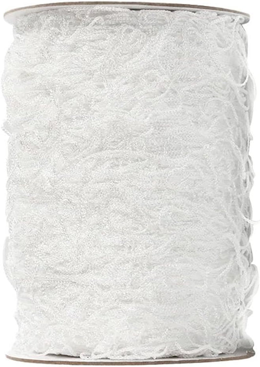 Nylon Trellis Netting Roll 5 x 350 ft, 6 Inch Soft Mesh, Heavy Duty Reinforced Garden Plant Support Mesh for Vertical Growing, Climbing Plants