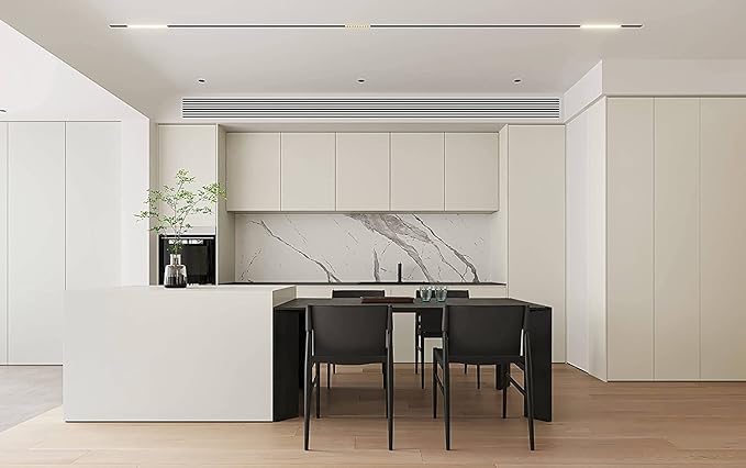 Dimoon 394''x23.6'' Cream Skin Peel and Stick Wallpaper Contact Paper Modern Self Adhesive Wall Paper Removable Renter Friendly Textured Solid Color Cabinet Vinyl Roll (394''x23.6'',Cream Skin)