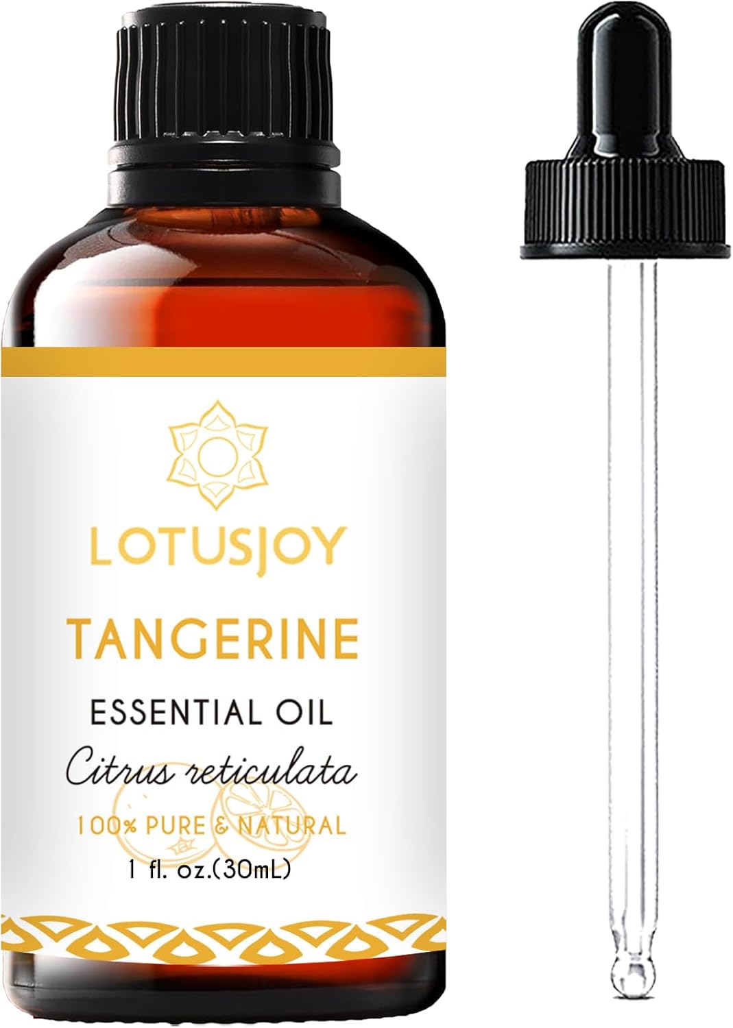 Tangerine Essential Oil Pure Organic for Diffuser Candle Making Skin Hair - 1 Oz