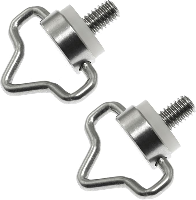Maxmoral 2pcs RC Neck Lanyard Screws 304 Stainless Steel for RC Pro Remote Controller Accessories