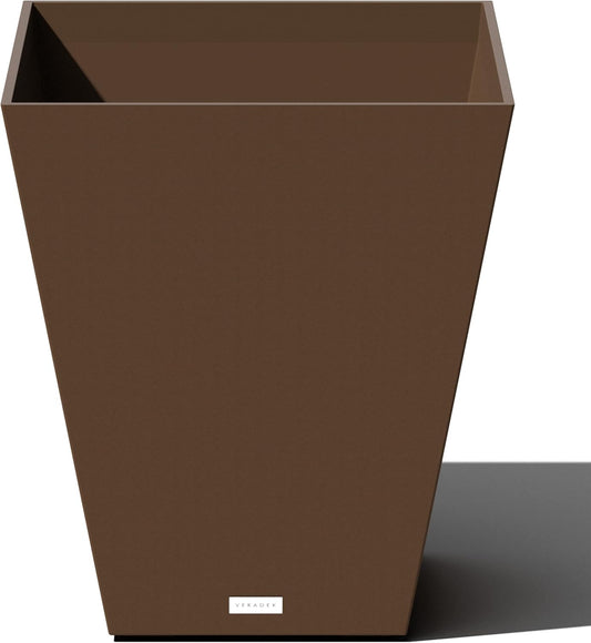 Veradek Pure Series Nobleton Plastic Planter - Large Pots for Indoor or Outdoor Porch/Patio | Durable All-Weather Use with Drainage Holes | Modern Planter Décor for Flowers, Shrubs, Trees