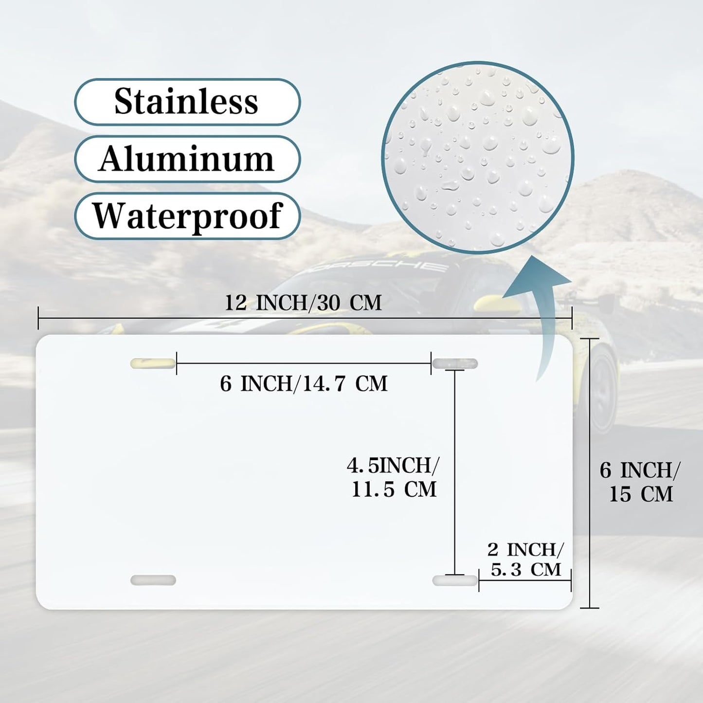 Vintage Garden Metal Tin Sign License Plate Wall Decor for Garden Lover 12 x 6 Inches - fruit herbs veggies