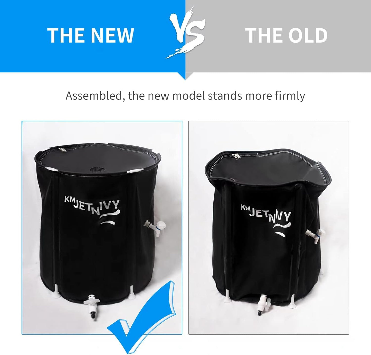 Rain Barrel 50G Anti-Collapse Collapsible Rainwater Collection System,Portable Water Storage Tank,Garden Water Catcher