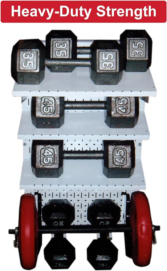 Wall Control Pegboard Organizer 4 ft. Metal Pegboard Standard Tool Storage Kit with Black Toolboard and Black Accessories