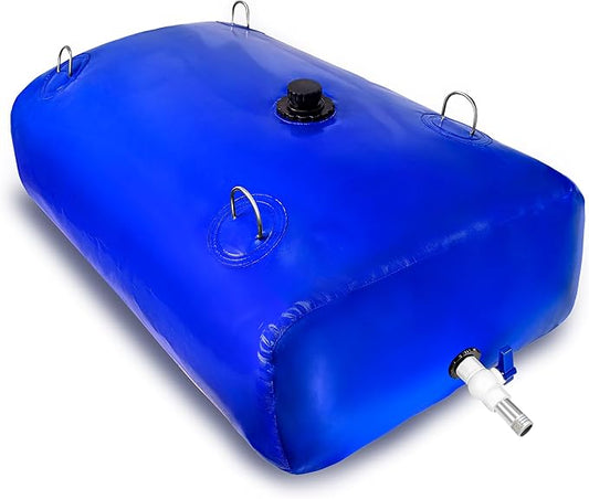 500Gal Portable Water Storage Bladder, Foldable Large Capacity Container Water Tank, Agricultural Irrigation, Camping, Firefighting, Outdoor Household Water